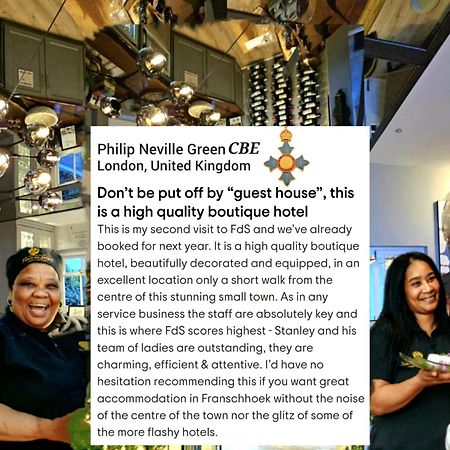 Fleur Du Soleil Luxury Guesthouse فرانستشوك المظهر الخارجي الصورة